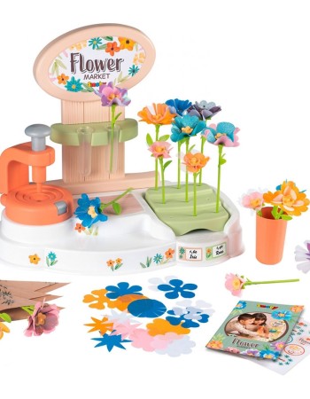 Florarie pentru copii Smoby Flower Market cu accesorii