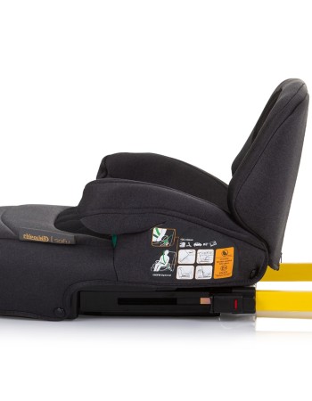 Inaltator auto Chipolino Safy I-Size 125-150 cm obsidian cu sistem Isofix