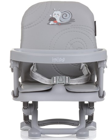 Inaltator scaun de masa Chipolino Lollipop ash grey