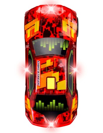 Masina Dickie Toys Beat Breaker 20 cm rosu cu lumini si sunete
