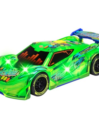 Masina Dickie Toys Speed Tronic 20 cm verde cu lumini si sunete