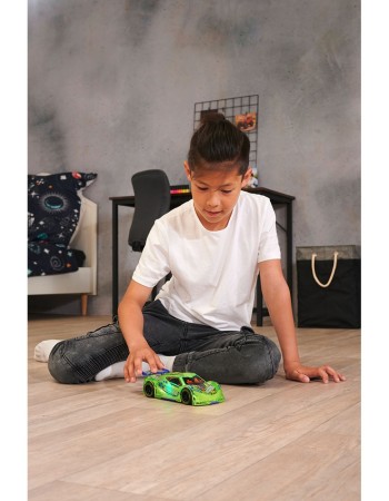 Masina Dickie Toys Speed Tronic 20 cm verde cu lumini si sunete
