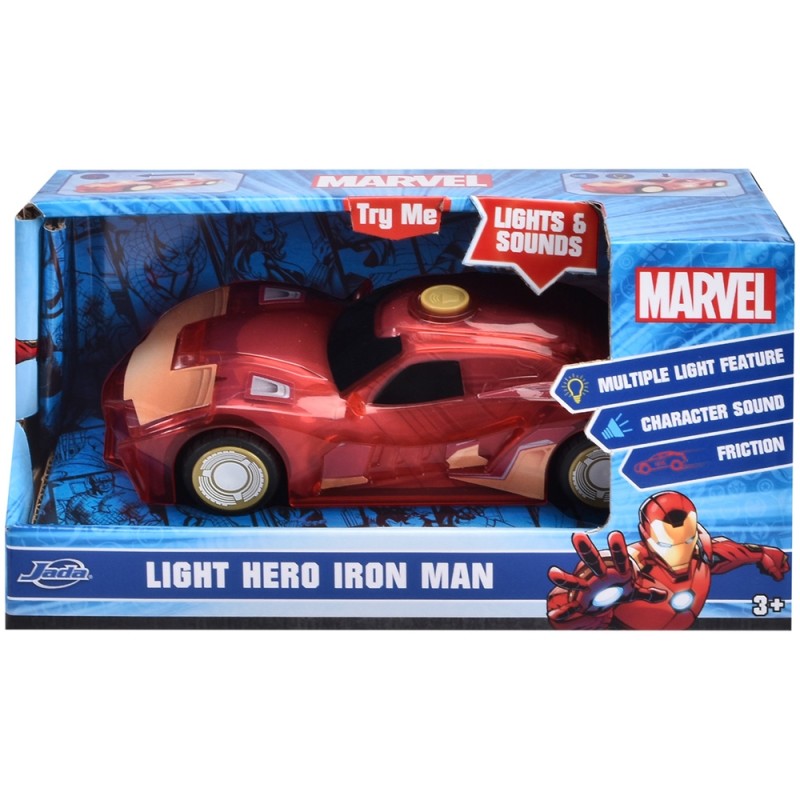 Masina Jada Toys Marvel Light Hero Iron Man 1:32 15 cm