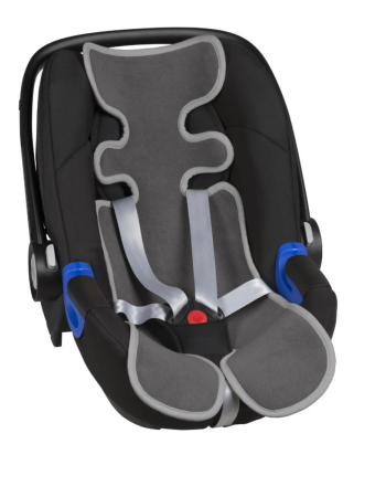 Protectie antitranspiratie universala scaune auto si carucioare AirCuddle COOL SEAT ALL IN ONE SMOKE