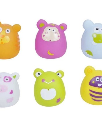 Set 6 jucarii de baie Animale Haioase ESCABBO37012
