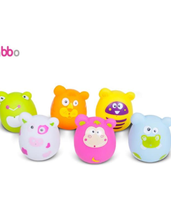 Set 6 jucarii de baie Animale Haioase ESCABBO37012