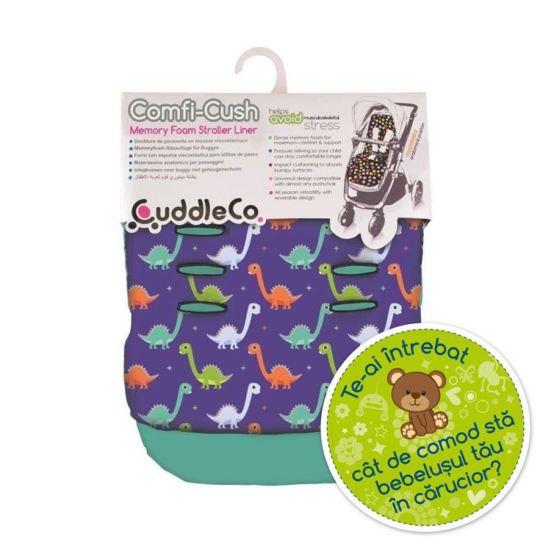 Saltea carucior Comfi-Cush Dinosaur Fun