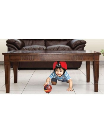 Casca protectie bebelusi cu spuma flexibila, ultrausoara, reglabila, 7-24 luni, rosie, SafeHead Baby Ladybird, SHB001