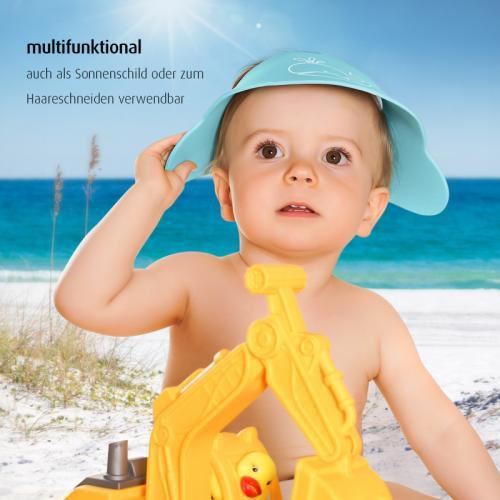 Aparatoare de sampon ajustabila, din spuma flexibila, 6+ luni, Reer MyHappyBath