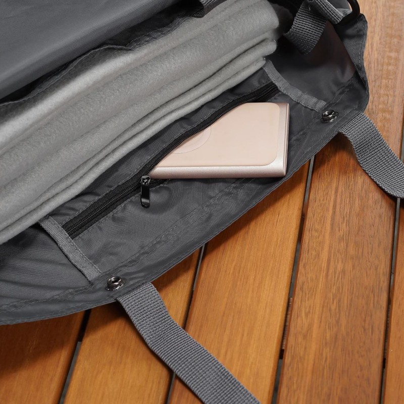 Geanta de cumparaturi cu prindere pe carucior, din plastic reciclat, Reer Growing Shopping Bag
