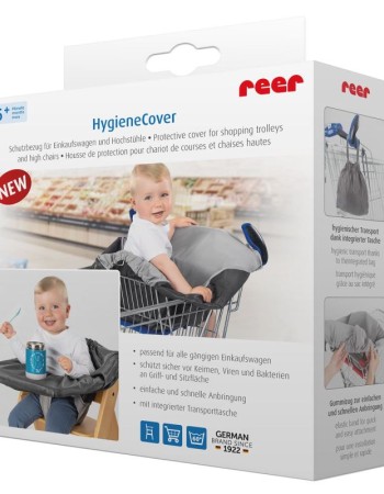 Husa de protectie igienica REER HygieneCover pentru carucioare de cumparaturi si scaune de masa