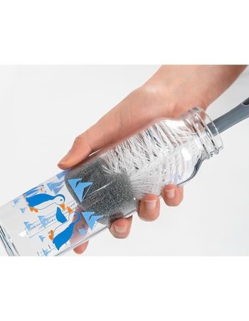 Perie curatare biberoane si tetine 2in1, lavabila in masina de spalat vase, Reer 21031