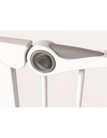 Poarta de siguranta Noma Easy Fit, presiune, 75-82 cm, metal alb, N93439
