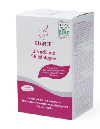 Tampoane san, superabsorbante, ultrasubtiri, de unica folosinta, cu puncte adezive, 24 bucati ambalate individual, ELANEE 219-00