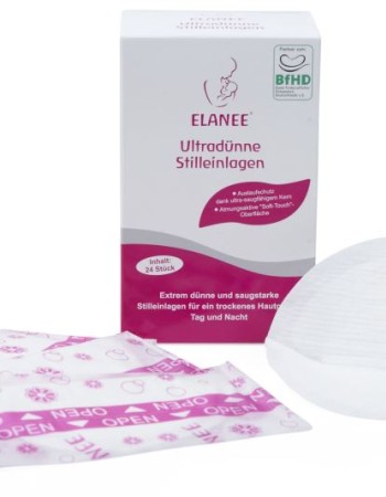 Tampoane san, superabsorbante, ultrasubtiri, de unica folosinta, cu puncte adezive, 24 bucati ambalate individual, ELANEE 219-00