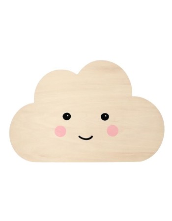 Lampa de veghe de perete, cu led, lumina reglabila si oprire cronometrata, forma nor, Lumilu Silhouette Cloud, Reer