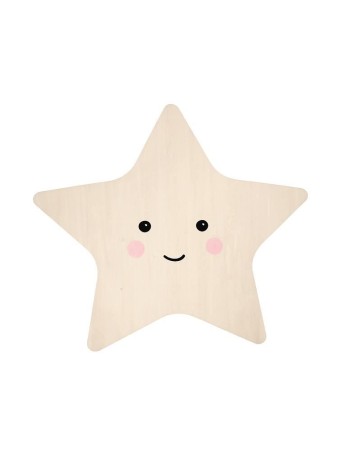 Lampa de veghe de perete, cu led, lumina reglabila si oprire cronometrata, forma stea, Lumilu Silhouette Star, Reer