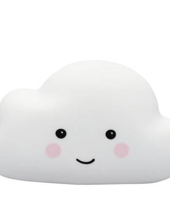 Lampa de veghe cu LED, cu oprire cronometrata, forma nor, alba, Lumilu Sweet Dreams Cloud, Reer