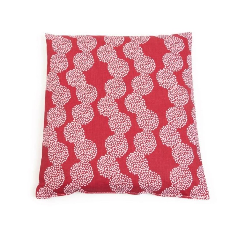 Pernuta termica anticolici cu samburi de cirese si husa din bumbac, pentru bebelusi, 19 x 19 cm, Gruenspecht