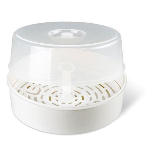 Sterilizator ecologic pentru microunde, capacitate 4 biberoane, Reer Vapostar 3295.1