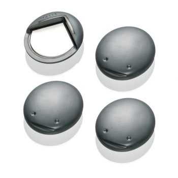 Set 4 protectii de colt DesignLine REER 82021 – Gri-antracit, amortizare maxima