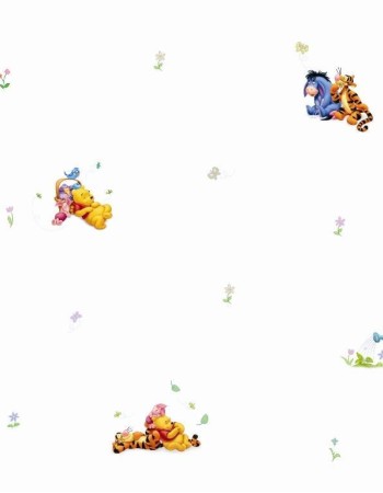Rola tapet 10 X 0,52 m Winnie the Pooh