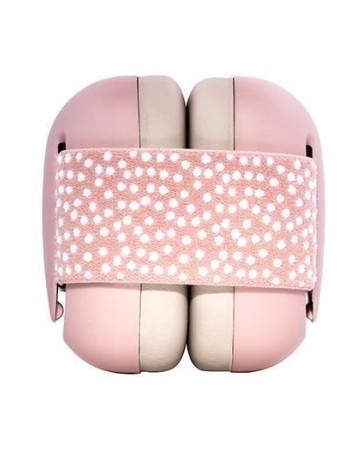 Casti antifonice pentru bebelusi, ofera protectie auditiva, SNR 25, roz, 12+ luni, Reer SilentGuard Baby Girl 53074